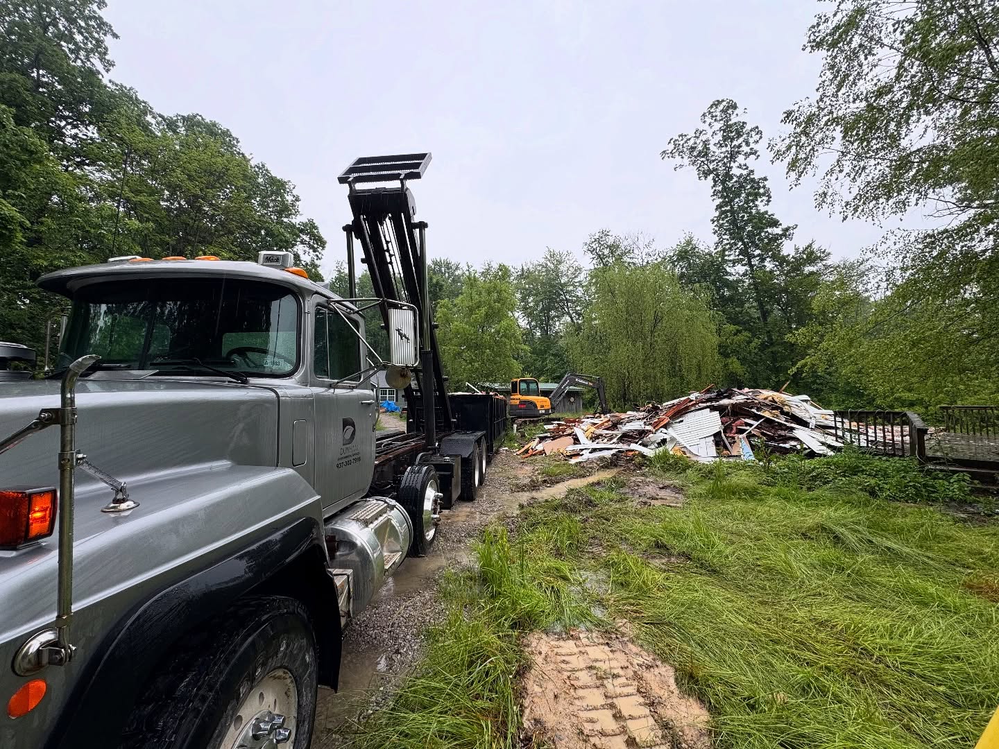 Junk removal dumpster delivery